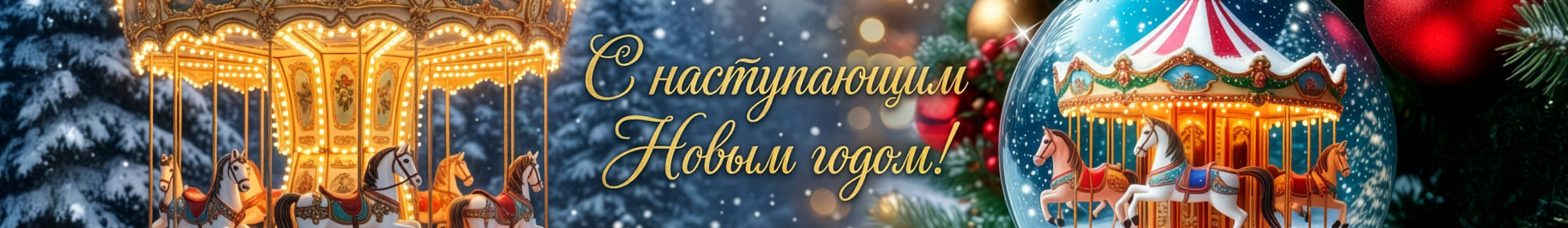 С наступающим Новым Годом!