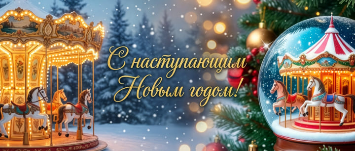 С наступающим Новым Годом!