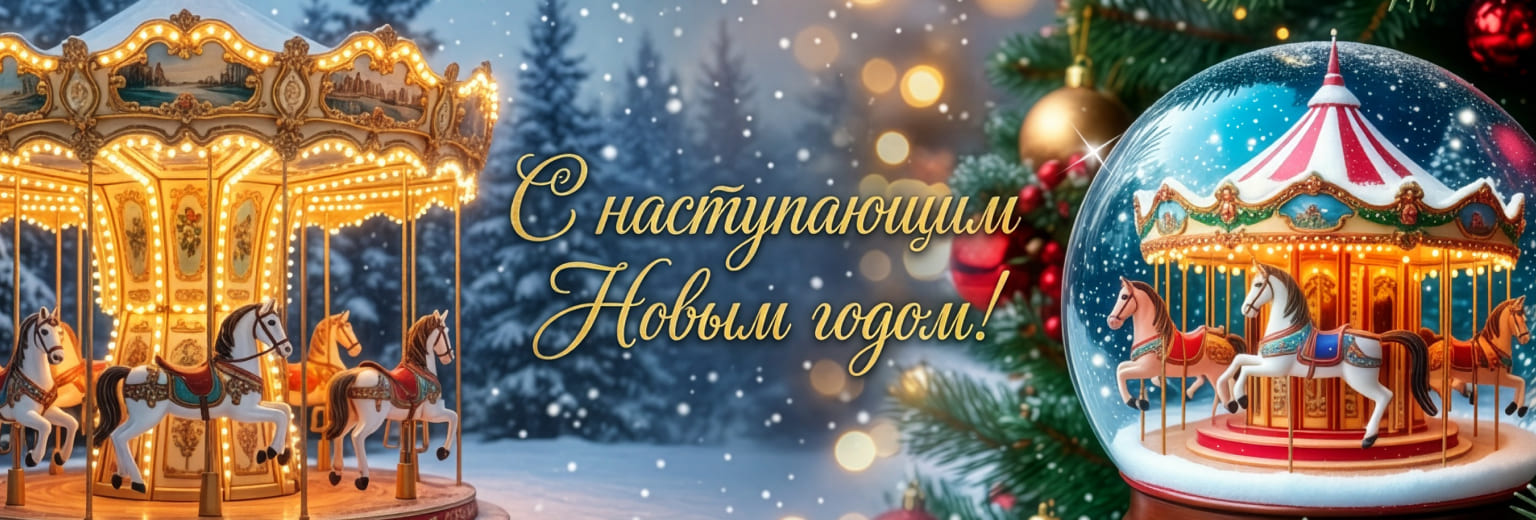 С наступающим Новым Годом!